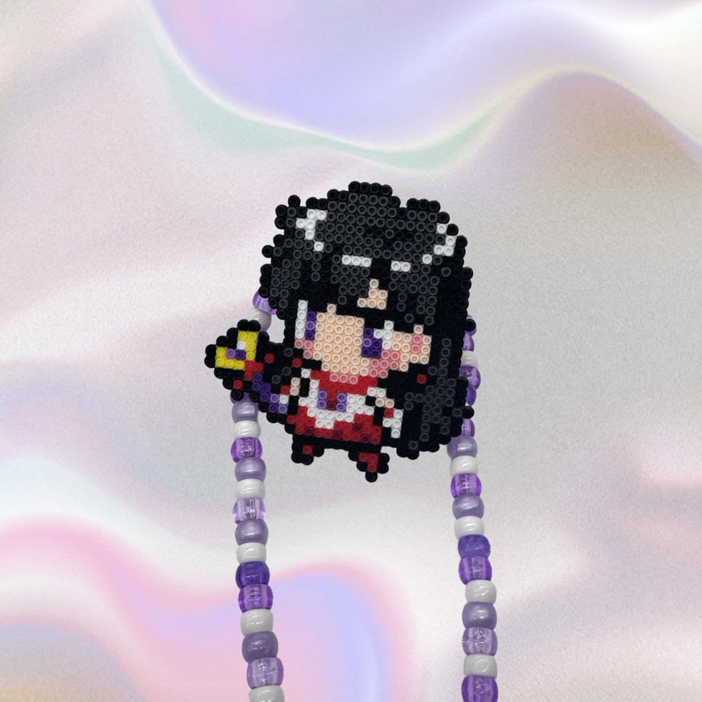 Sailor Moon Perler Led Pacifier Necklace