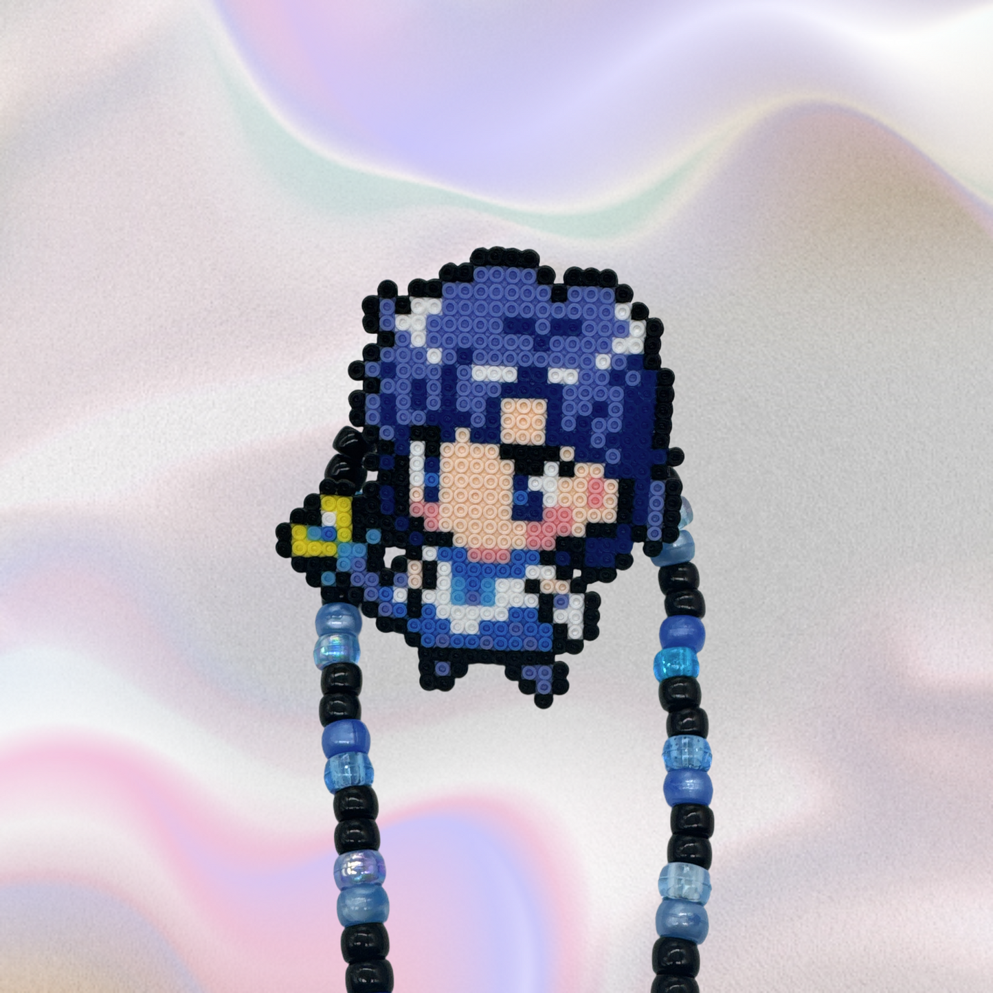 Sailor Moon Perler Led Pacifier Necklace