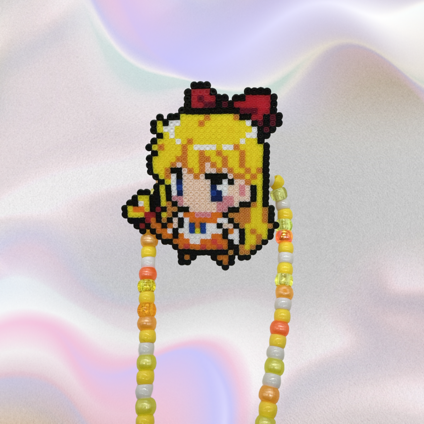 Sailor Moon Perler Led Pacifier Necklace
