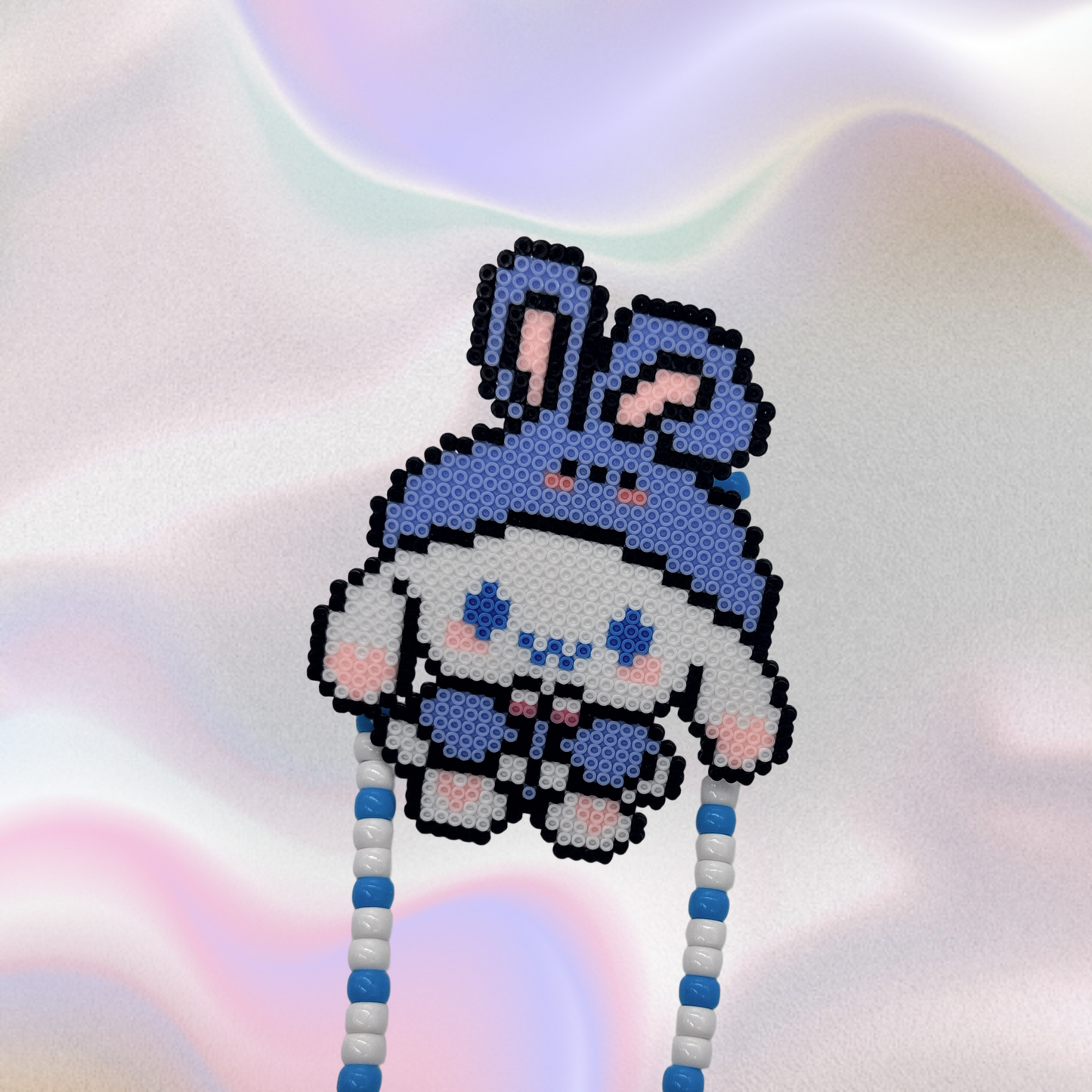 Cinnamoroll Perler Led Pacifier Necklace