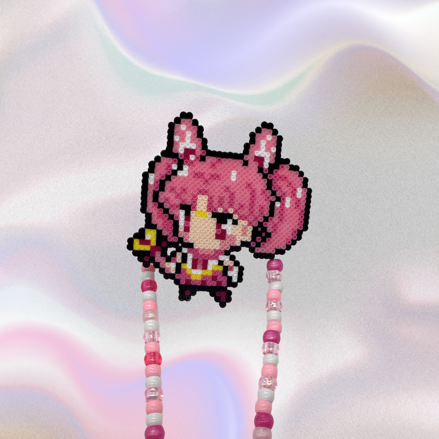 Sailor Moon Perler Led Pacifier Necklace