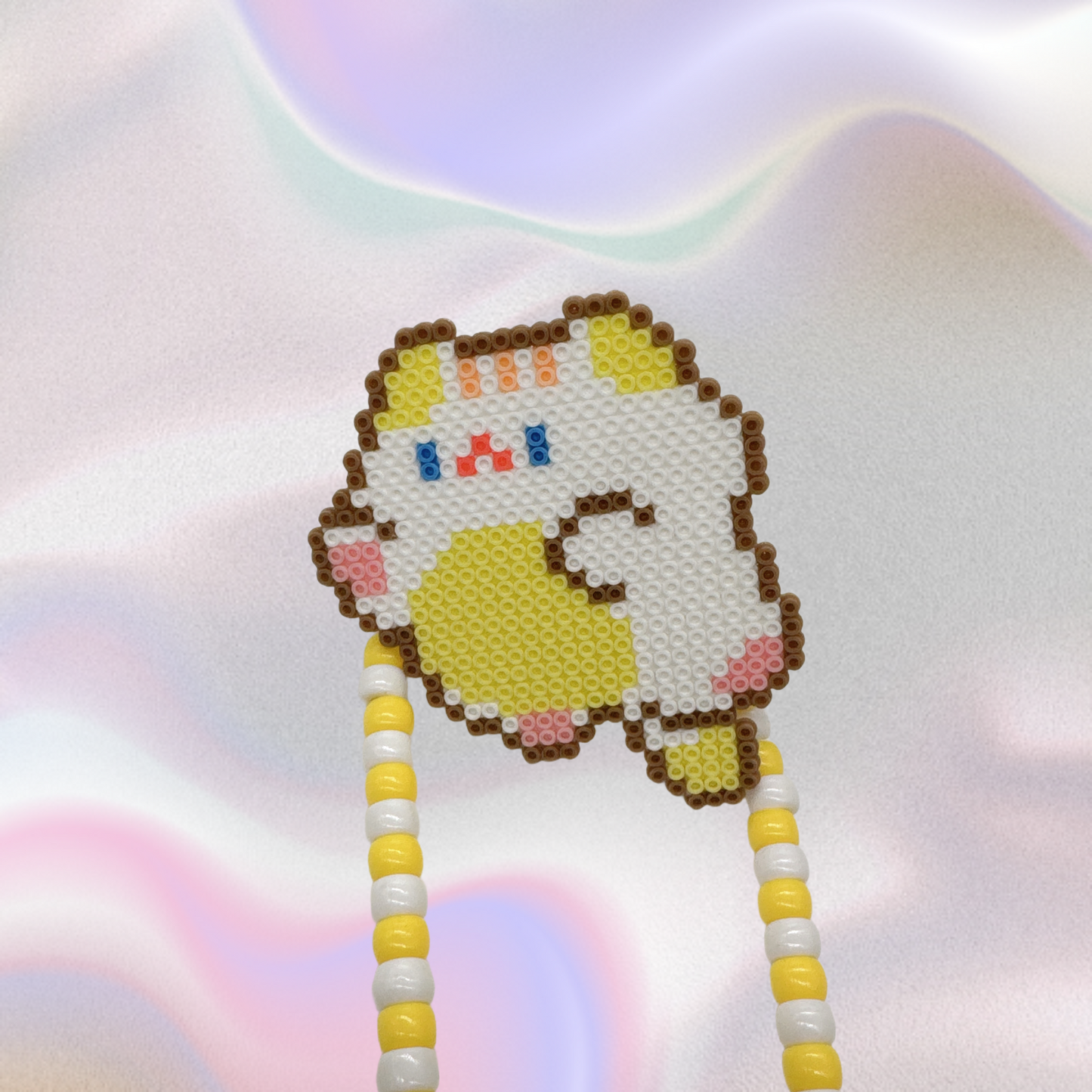 Kitty Perler Led Pacifier Necklace