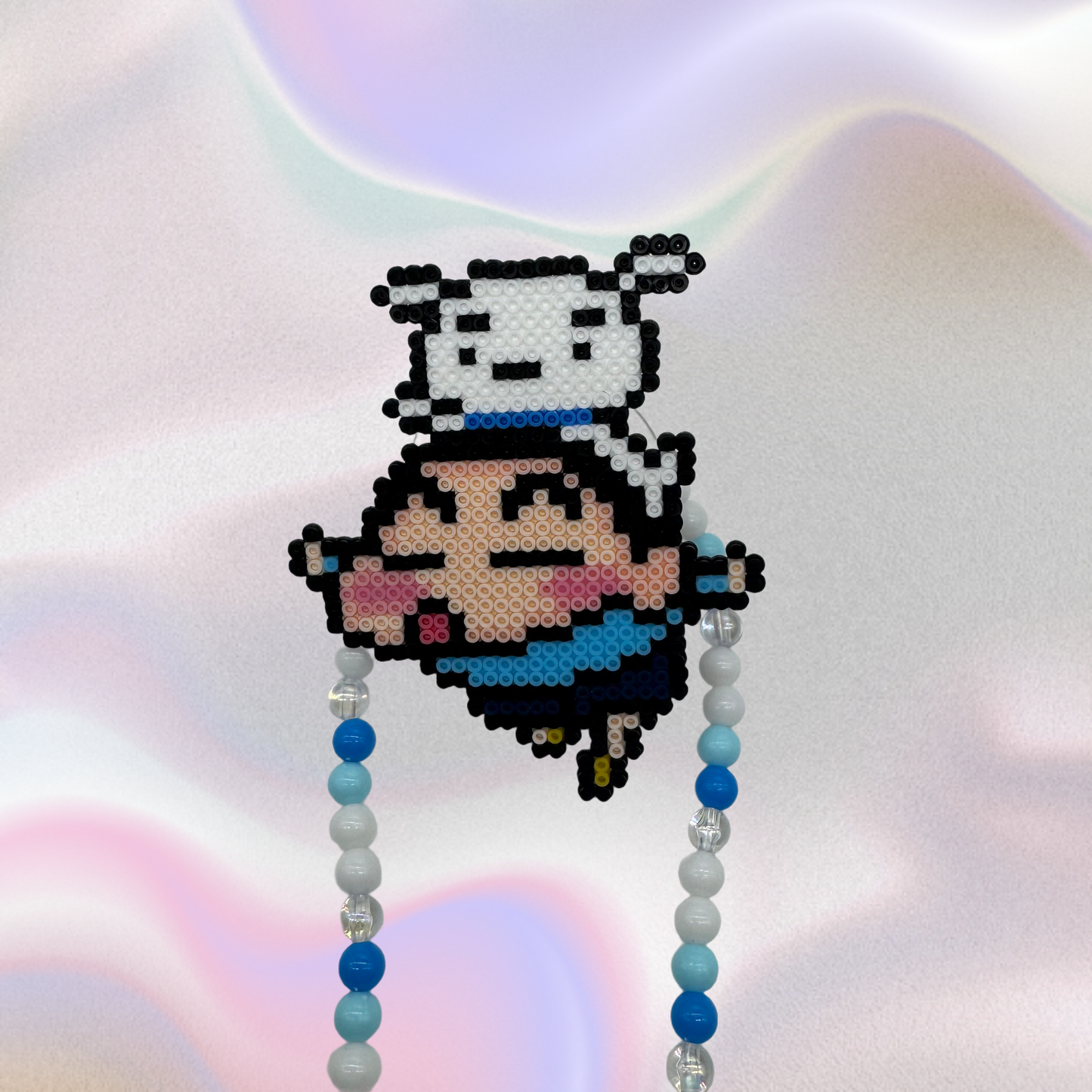 Shinchan Perler Led Pacifier Necklace