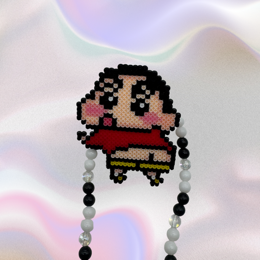 Shinchan Perler Led Pacifier Necklace