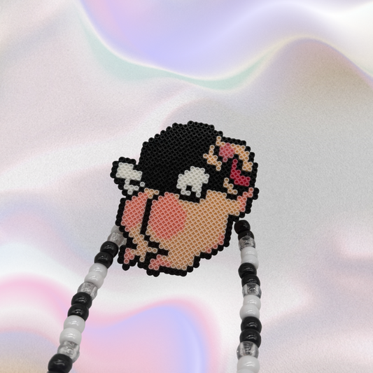 Shinchan Perler Led Pacifier Necklace