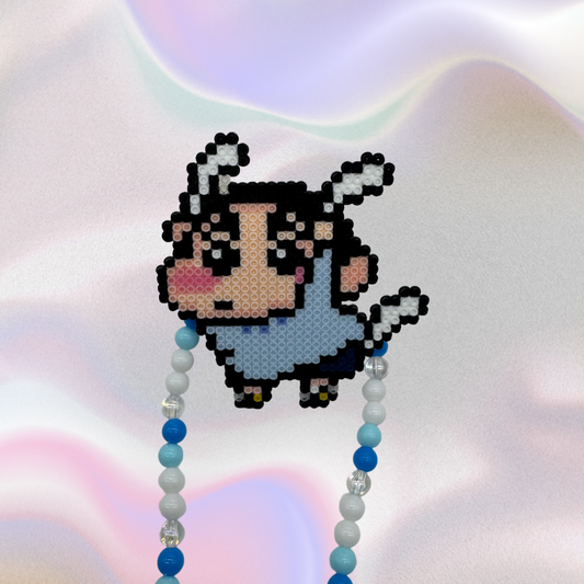 Shinchan Perler Led Pacifier Necklace