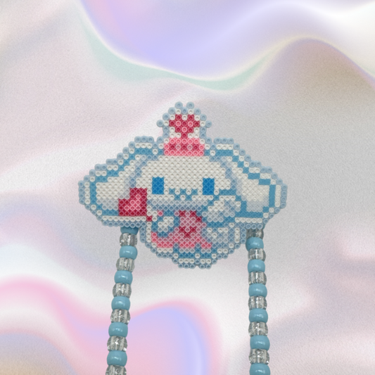 Cinnamoroll Perler Led Pacifier Necklace