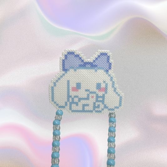 Cinnamoroll Perler Led Pacifier Necklace