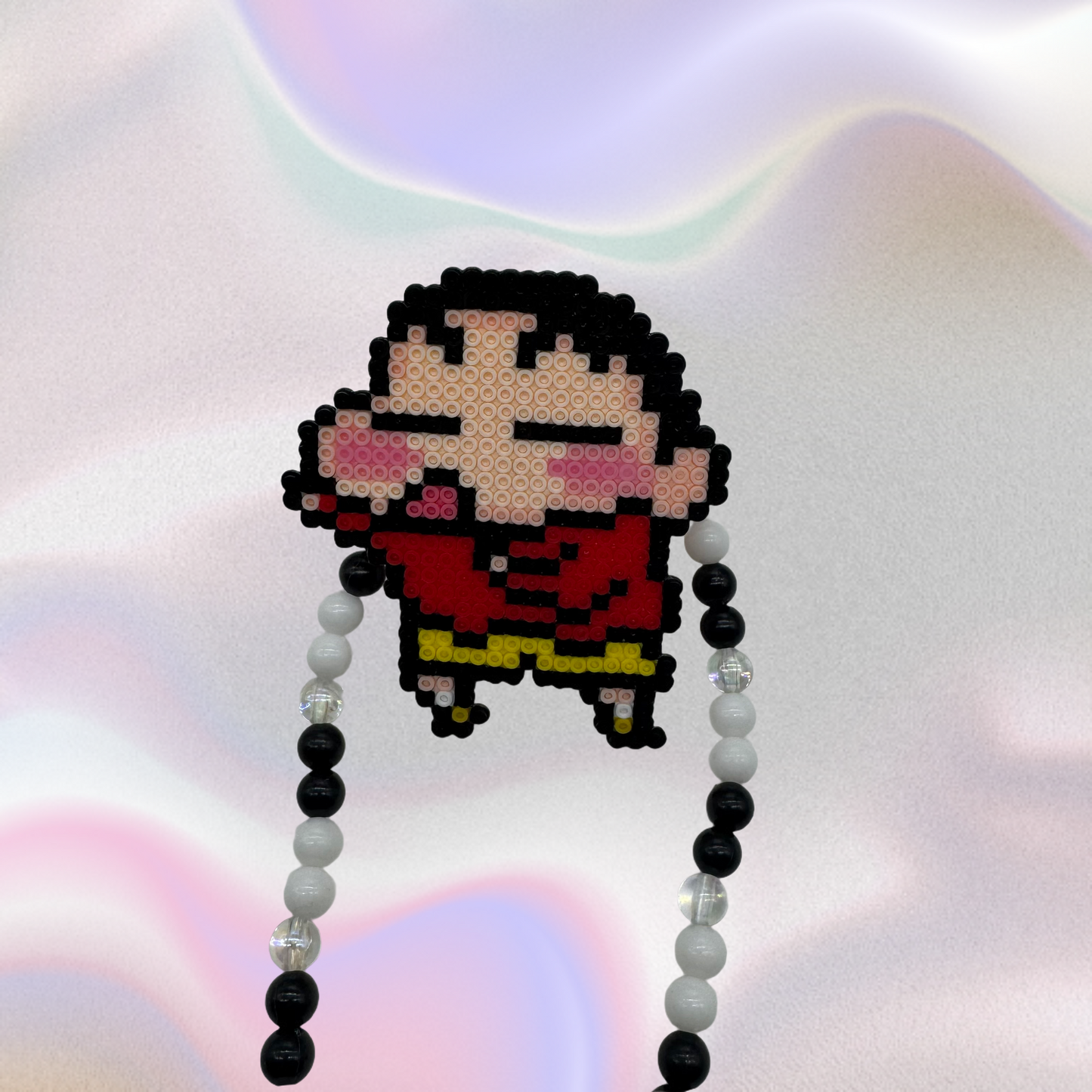 Shinchan Perler Led Pacifier Necklace